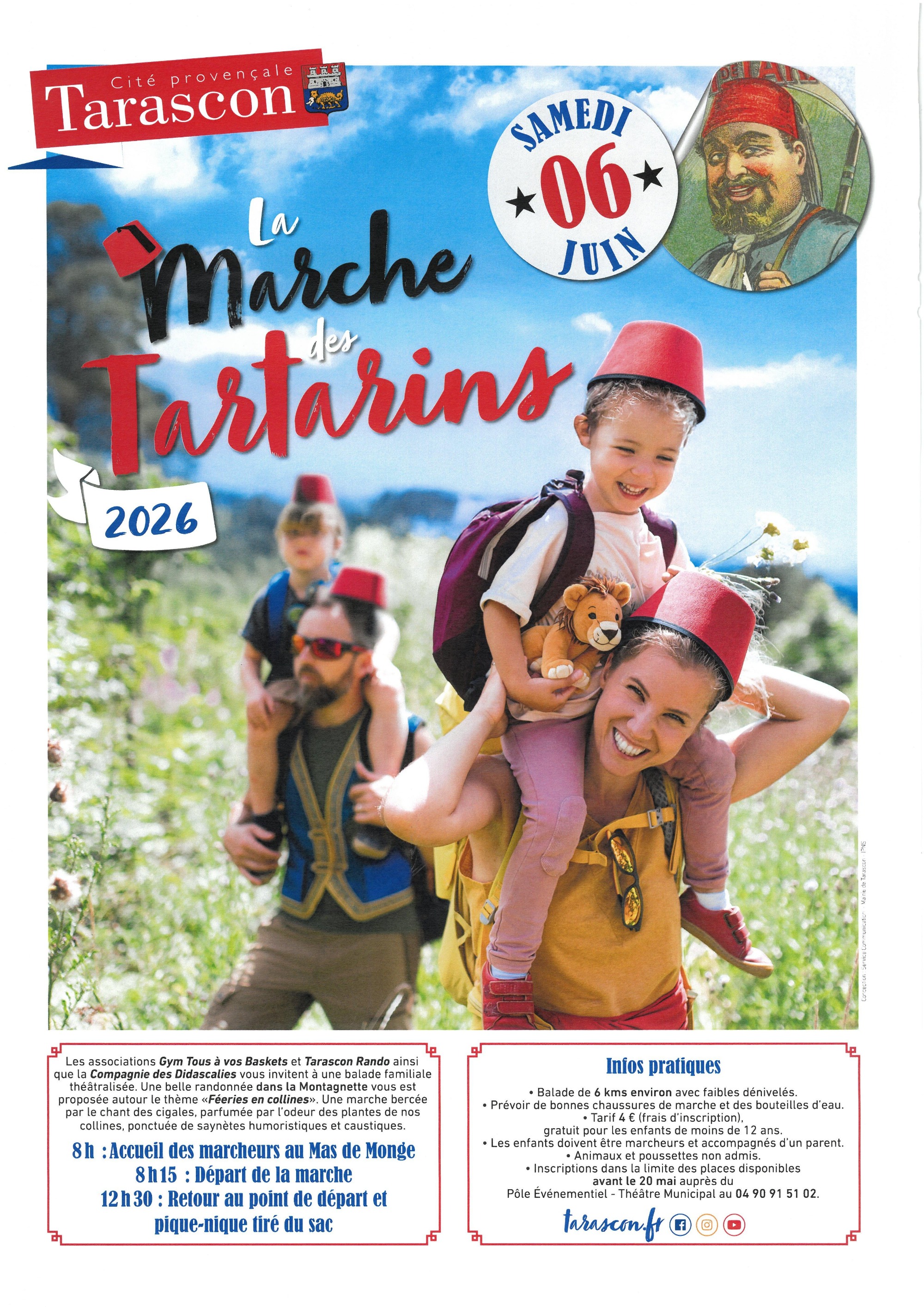 La Marche des Tartarins_Tarascon