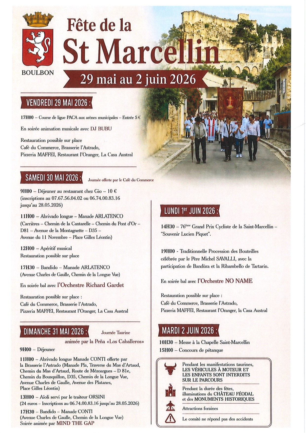 Fête de la Saint-Marcellin_Boulbon