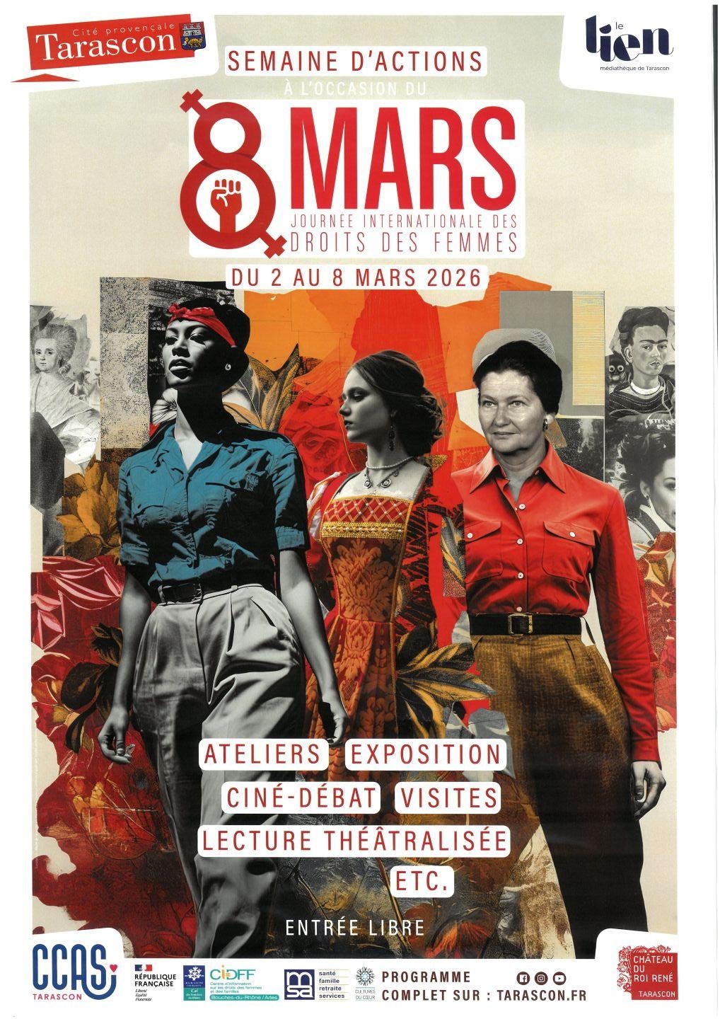 Le 8 mars et les droits des femmes_Tarascon