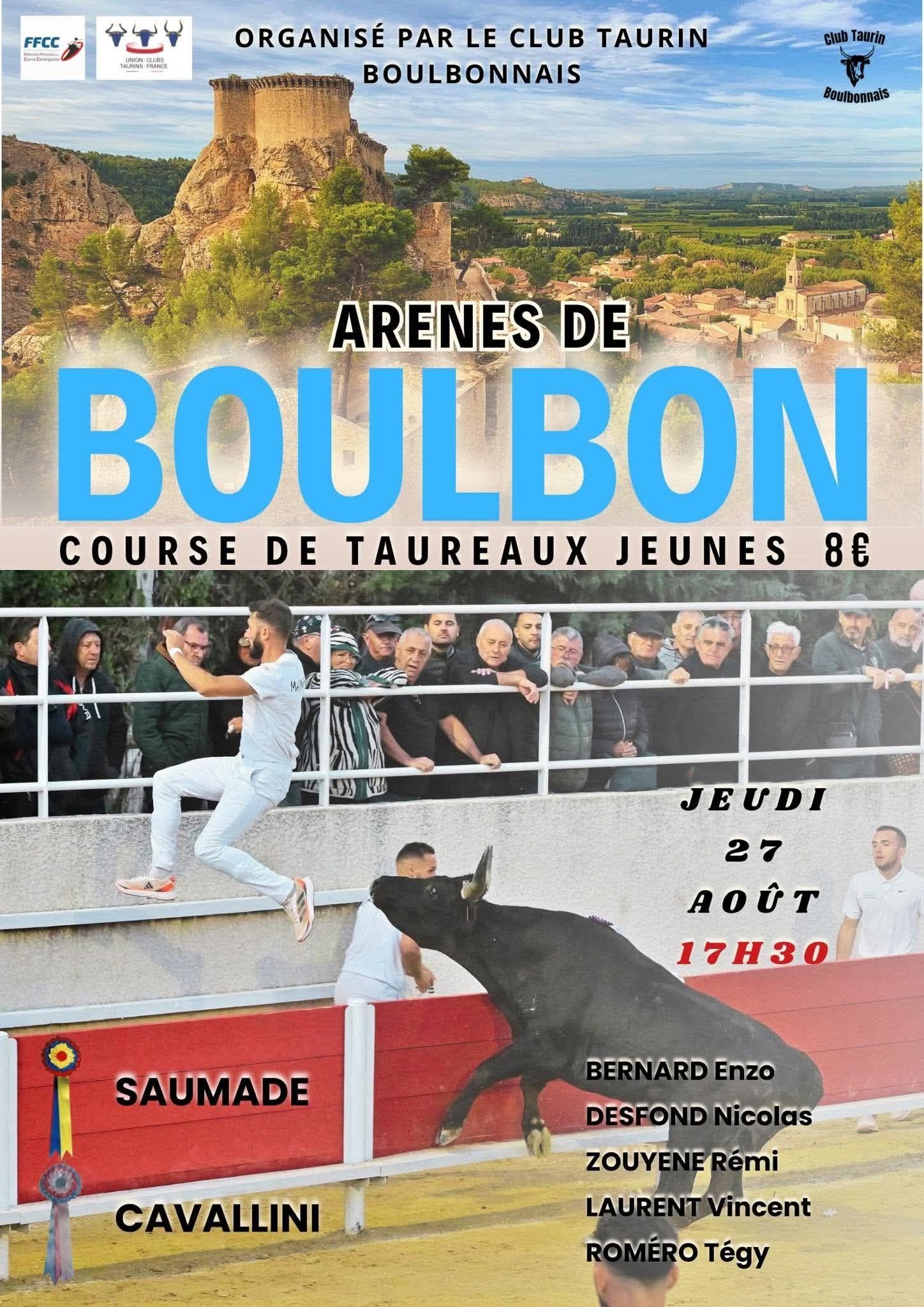 Course de Taureaux Jeunes_Boulbon