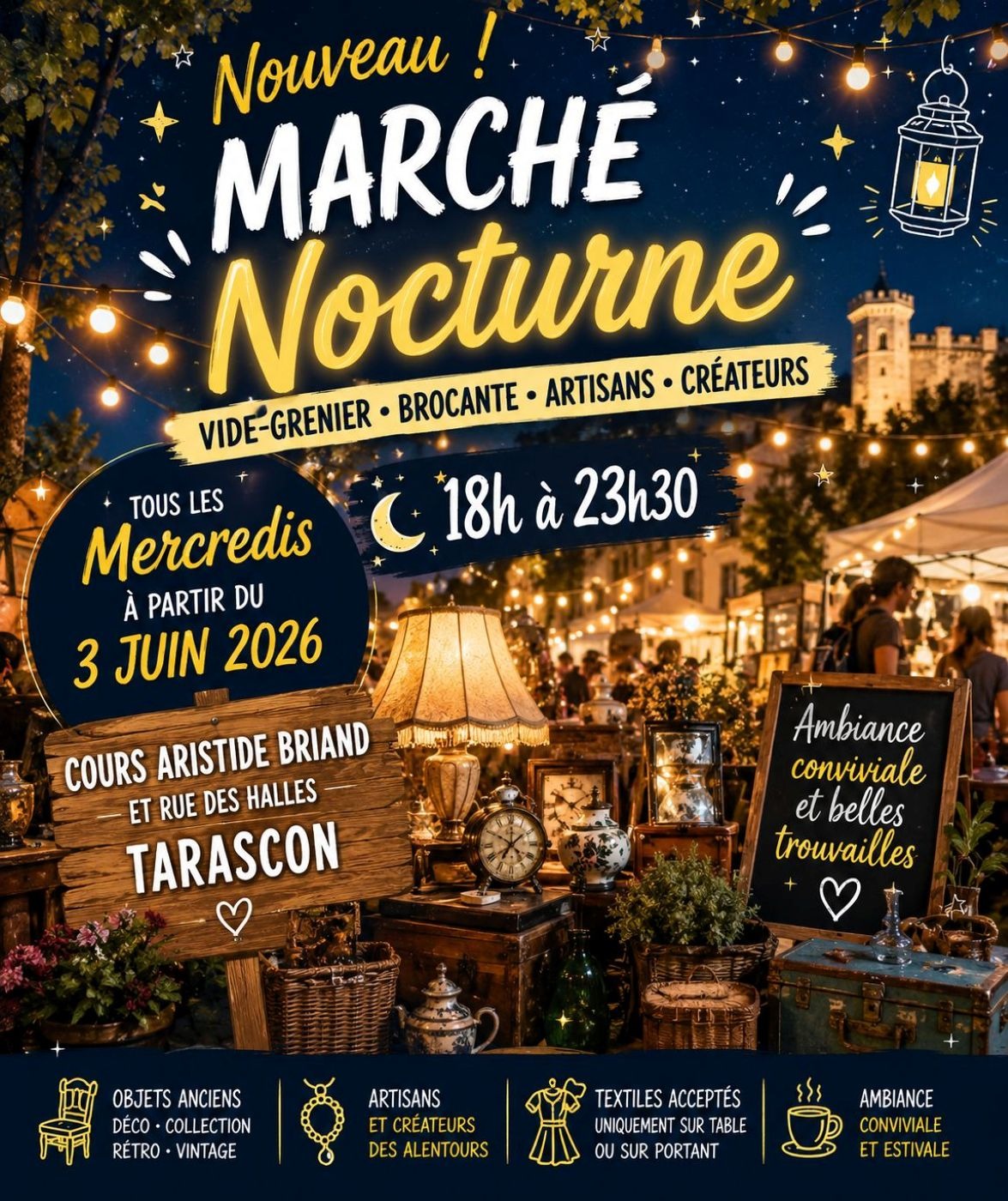 Tarascon Estival/Marché Nocturne_Tarascon