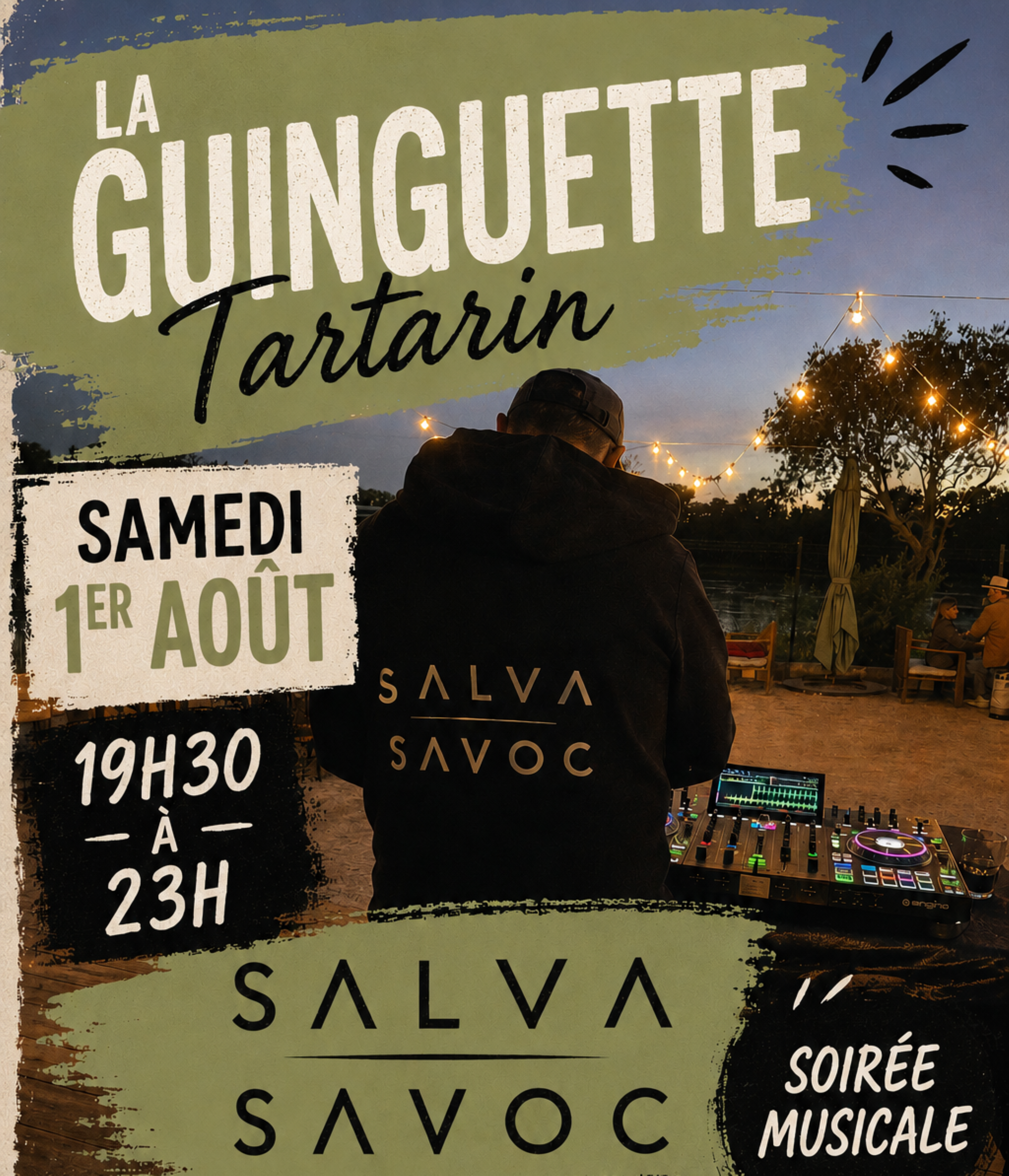 Soirée Musicale à la Guingette Tartarin_Tarascon