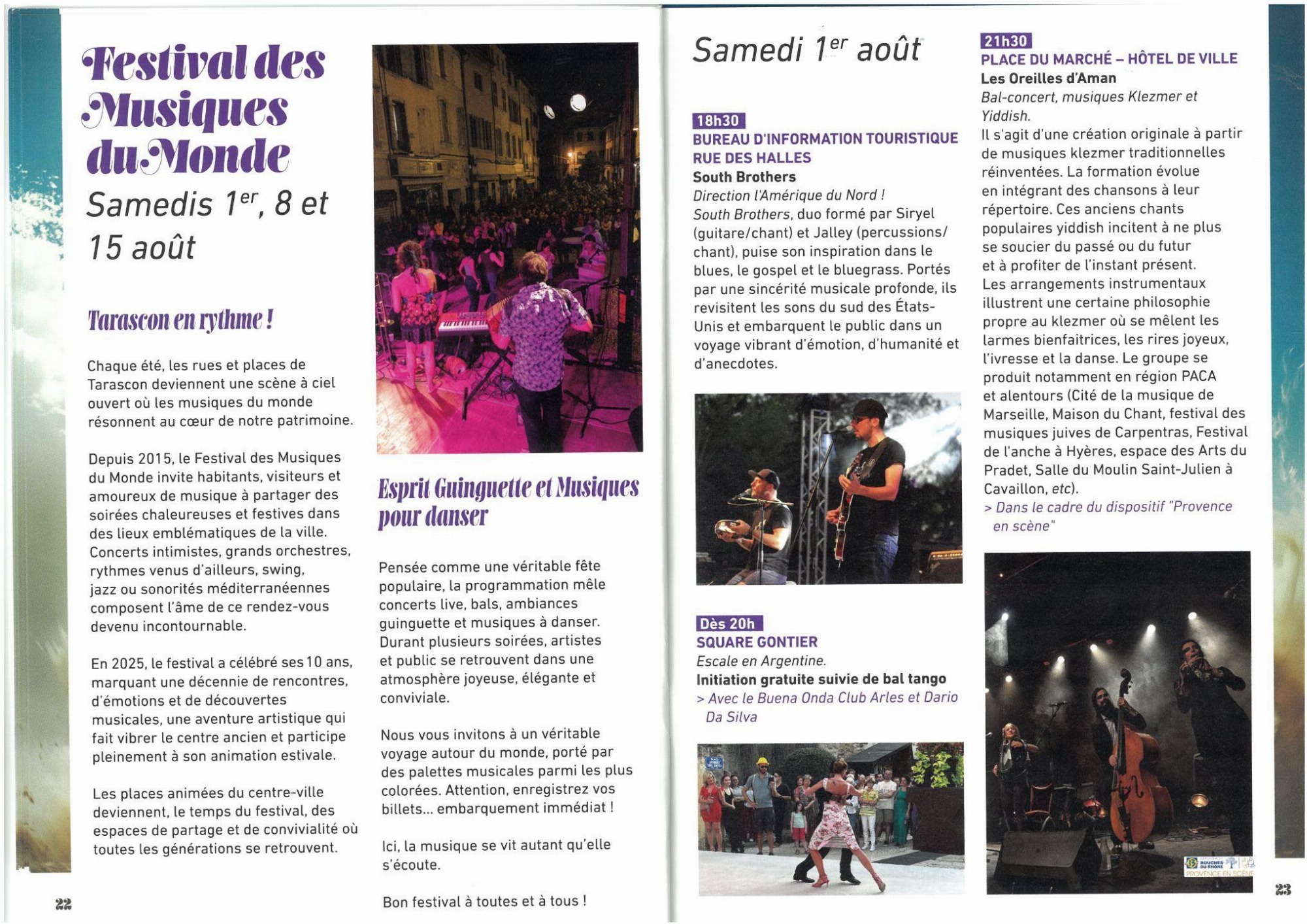 Tarascon au rythme des Musiques du Monde